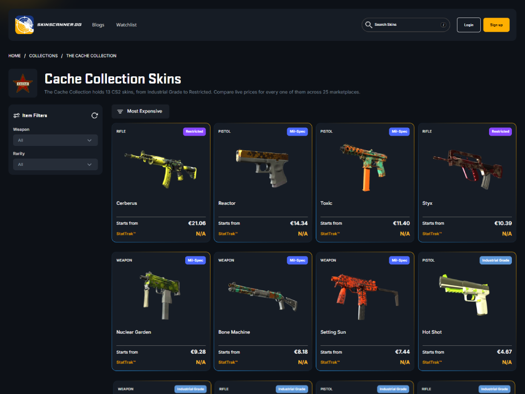 Cachecollection