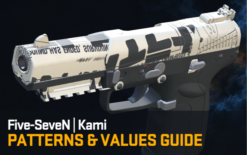 Five-SeveN | Kami pistol render used as the article's header image