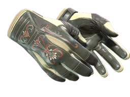 Sport Gloves | Creme Pinstripe