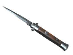 Stiletto Knife | Damascus Steel