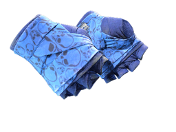 Hand Wraps | Cobalt Skulls