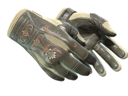 Sport Gloves | Creme Pinstripe