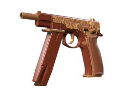 CZ75-Auto | Honey Paisley