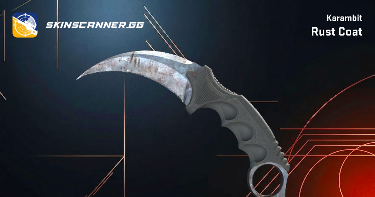 Karambit | Rust Coat | SkinScanner